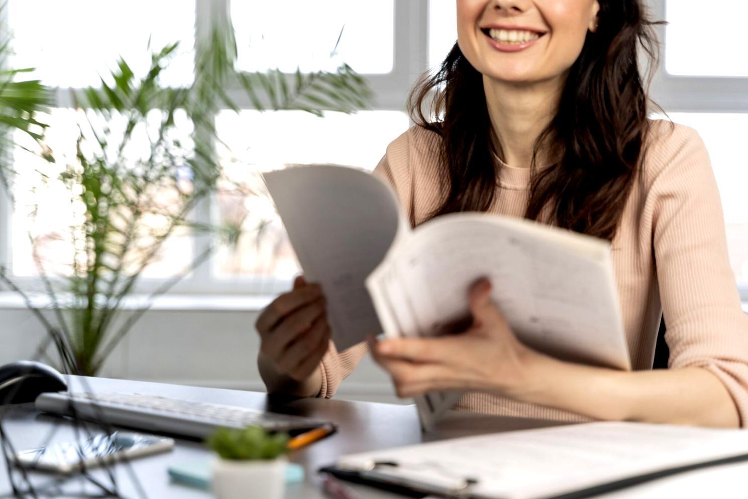 Espace de travail moderne pour la planification financière